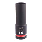 MILWAUKEE - DOUILLE SHOCKWAVE HEXAGONALE 1/2 LONGUE