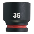 MILWAUKEE - DOUILLE SHOCKWAVE HEXAGONALE 3/4 COURTE