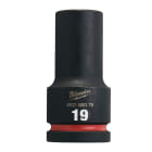 MILWAUKEE - DOUILLE SHOCKWAVE HEXAGONALE 3/4 LONGUE