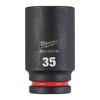 MILWAUKEE - DOUILLE SHOCKWAVE HEXAGONALE 3/4 LONGUE