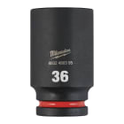 MILWAUKEE - DOUILLE SHOCKWAVE HEXAGONALE 3/4 LONGUE