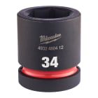 MILWAUKEE - DOUILLE SHOCKWAVE HEXAGONALE 1" COURTE