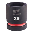 MILWAUKEE - DOUILLE SHOCKWAVE HEXAGONALE 1" COURTE