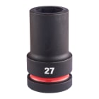 MILWAUKEE - DOUILLE SHOCKWAVE HEXAGONALE 1" LONGUE