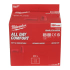MILWAUKEE - BOUCHONS D'OREILLES 200 PAIRES MOUSSE