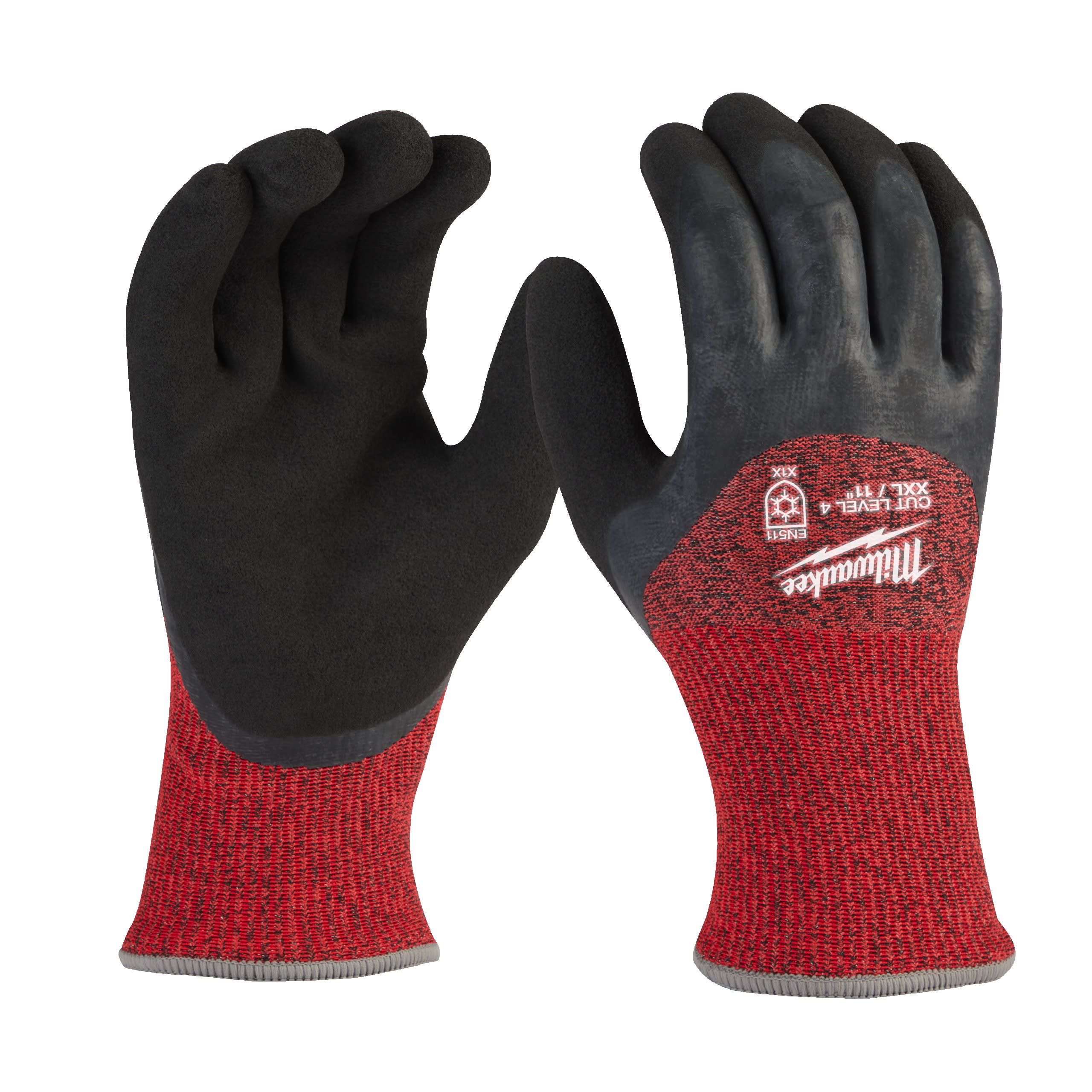 MILWAUKEE - GANTS HIVER ANTI-COUPURE DOUBLE ENDUCTION LATEX