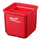 MILWAUKEE - RANGEMENT MURAL BAC PACKOUT 10X10 CM 2 PIÈCES
