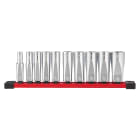 MILWAUKEE - SET DOUILLE 6 PANS LONGUE 3/8" IMPERIAL