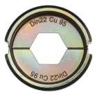 MILWAUKEE - MATRICE POUR SERTISSEUSE FORCE LOGIC (ELECTRICITE) DIN22 CU 95