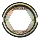 MILWAUKEE - MATRICE POUR SERTISSEUSE FORCE LOGIC (ELECTRICITE) DIN22 CU 240