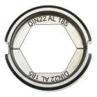 MILWAUKEE - MATRICE POUR SERTISSEUSE FORCE LOGIC (ELECTRICITE) DIN22 AL 185