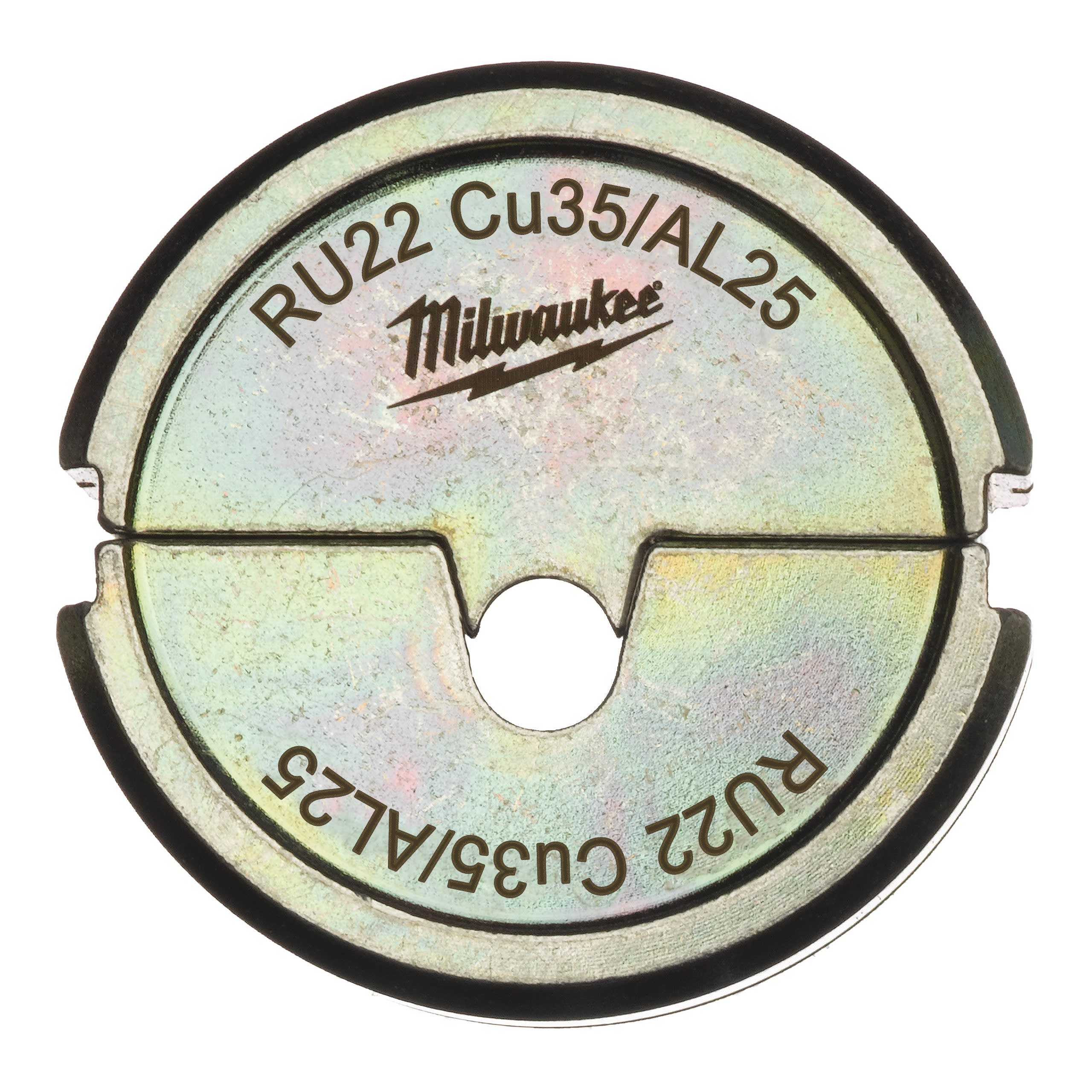 MILWAUKEE - MATRICE POUR SERTISSEUSE FORCE LOGIC (ELECTRICITE) RU22 CU35/AL25