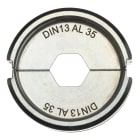 MILWAUKEE - MATRICE POUR SERTISSEUSE FORCE LOGIC (ELECTRICITE) DIN13 AL 35