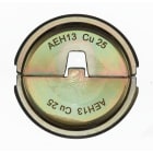 MILWAUKEE - MATRICE POUR SERTISSEUSE FORCE LOGIC (ELECTRICITE) AEH13 CU 25