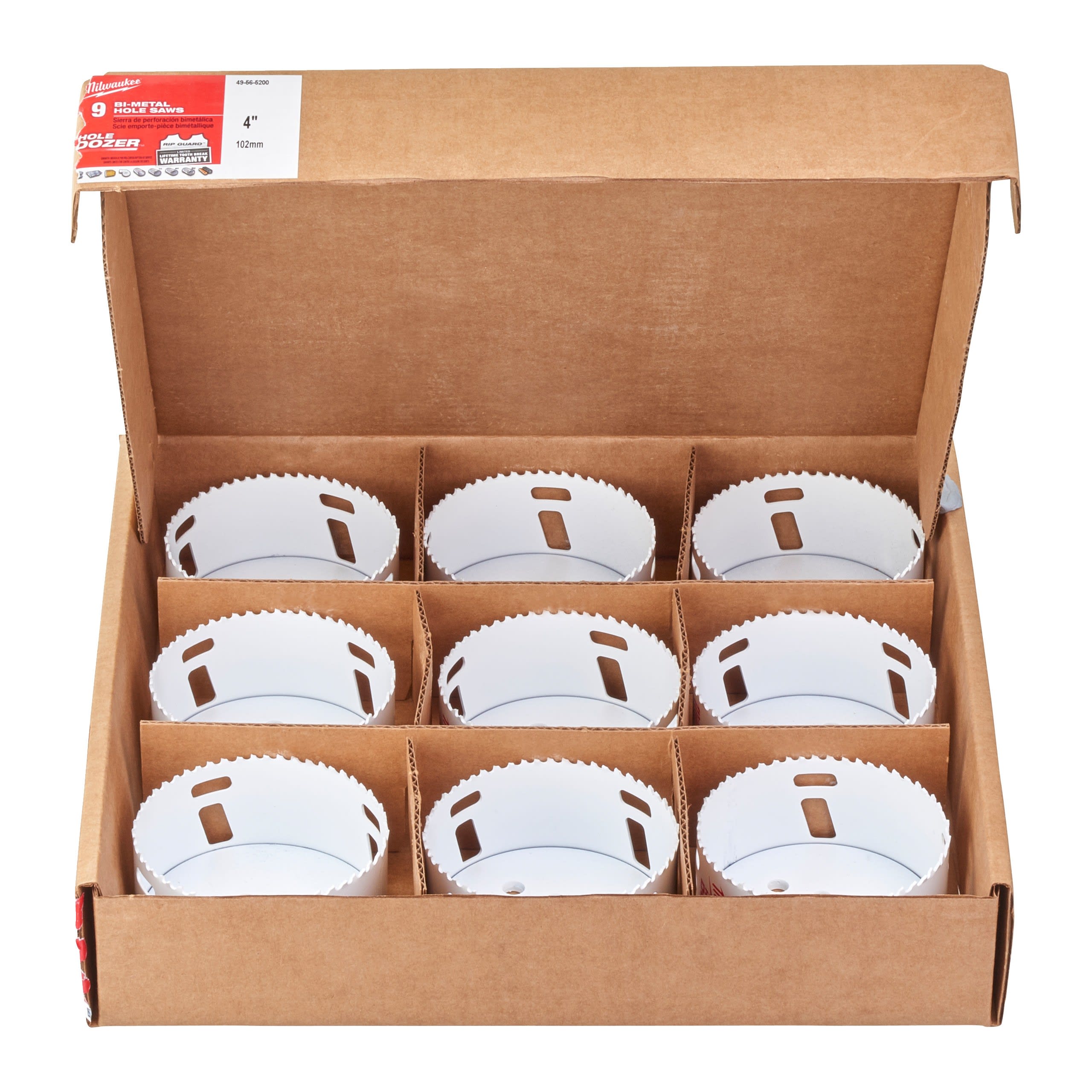 MILWAUKEE - SCIES CLOCHES BIMÉTAL COBALT PAR LOT