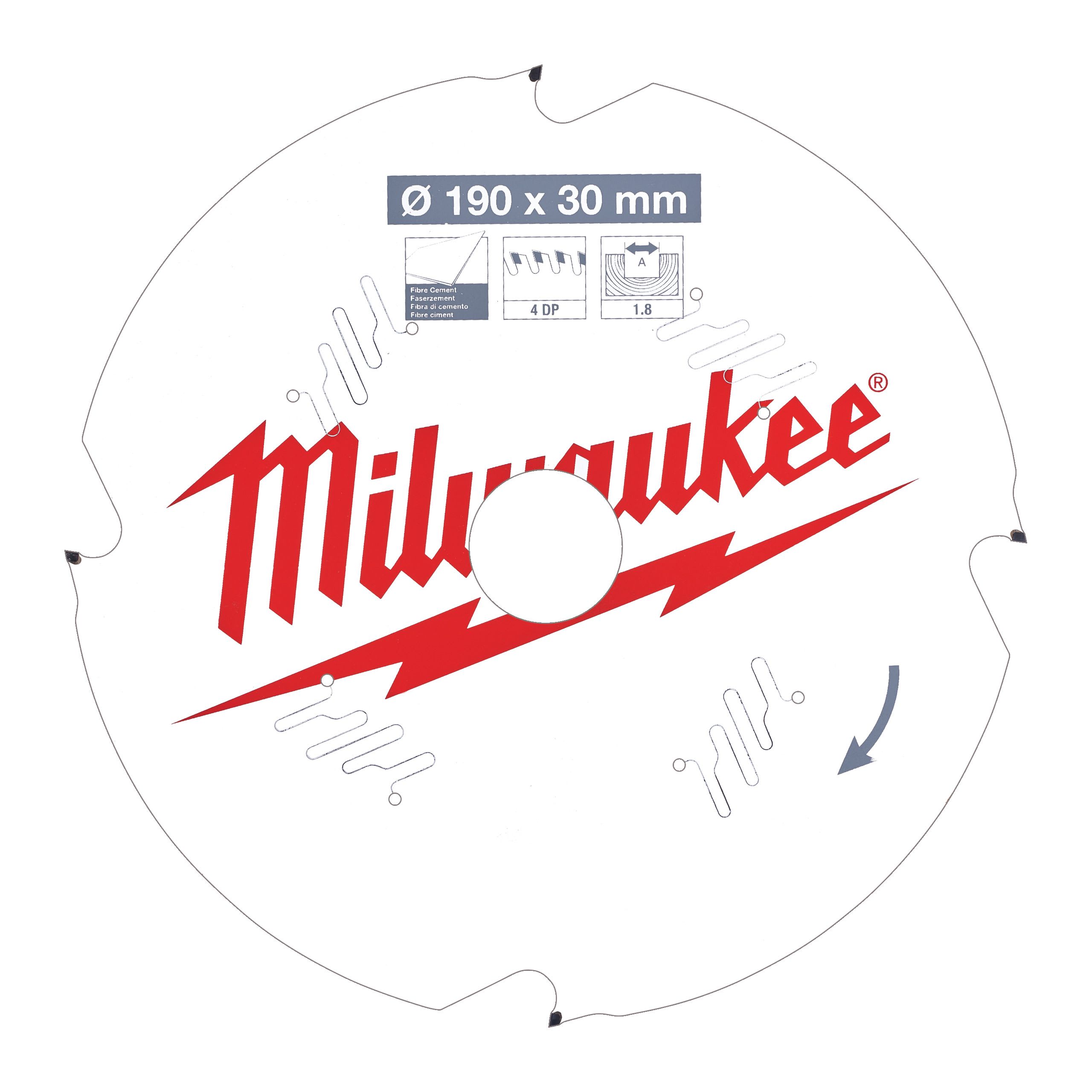 MILWAUKEE - Lames Scie Cirulaire Bois - 4932471304