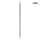MILWAUKEE - FORET SDS PLUS MX4 4 TAILLANTS PACK DE 50 PCS