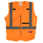 MILWAUKEE - GILET HAUTE VISIBILTÉ ORANGE