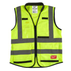 MILWAUKEE - GILET PREMIUM HAUTE VISIBILTÉ JAUNE