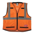 MILWAUKEE - GILET PREMIUM HAUTE VISIBILTÉ ORANGE