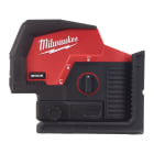 MILWAUKEE - LASER 2 LIGNES AVEC APPLOMB 12 VOLTS M12 CLLP-0C M12 CLLP-0C