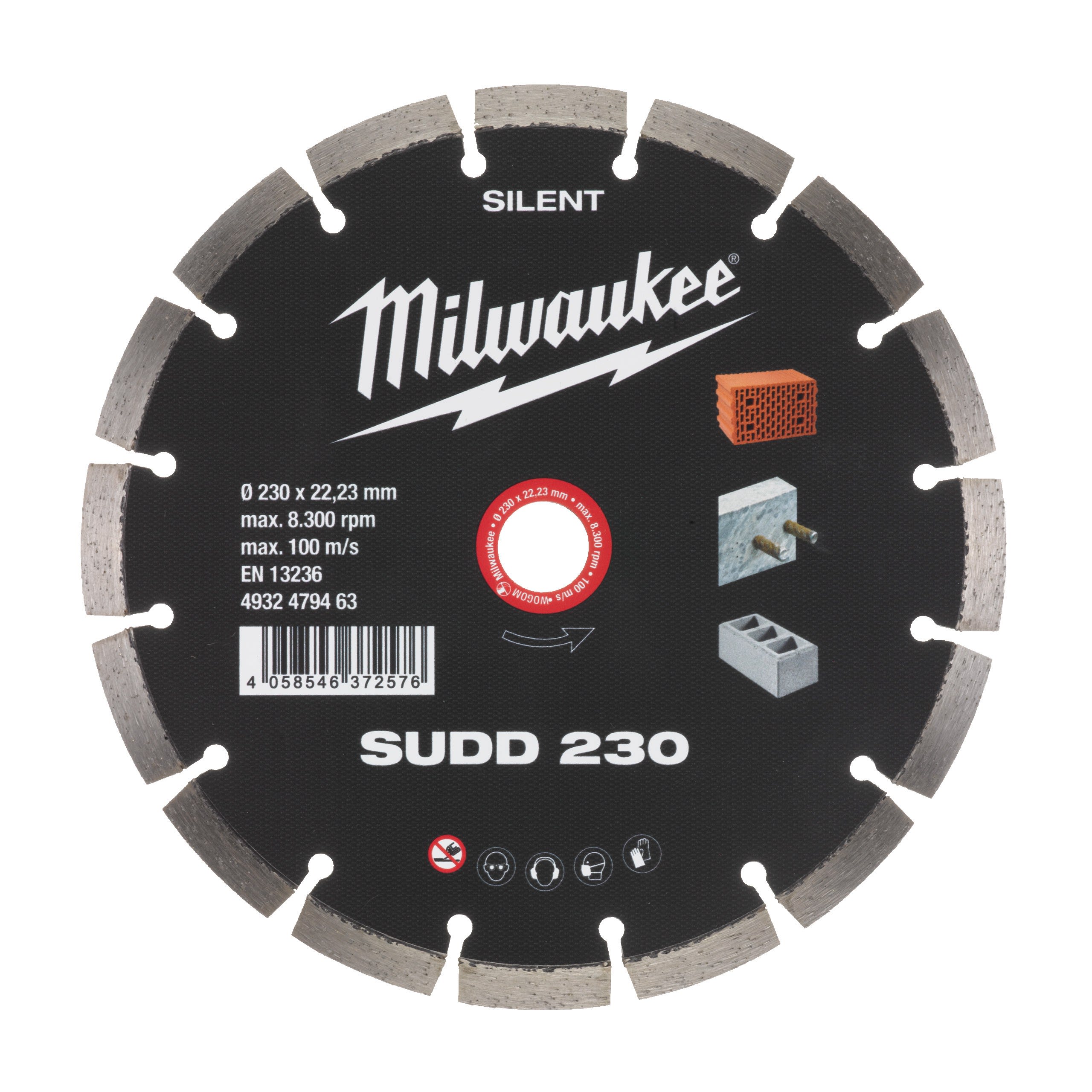 MILWAUKEE - DISQUES DIAMANT