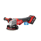 MILWAUKEE - MEULEUSE D'ANGLE 125MM 18 VOLTS FUEL ONE KEY M18 ONEFSAG125XPDB-502X