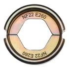 MILWAUKEE - MATRICE POUR SERTISSEUSE FORCE LOGIC (ELECTRICITE) NF22 E260 NF22 E260