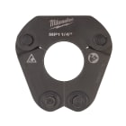 MILWAUKEE - MÂCHOIRES PINCES A SERTIR FORCE LOGIC J18-MP1 1/4"