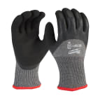 MILWAUKEE - GANTS HIVER ANTI-COUPURE DOUBLE ENDUCTION LATEX