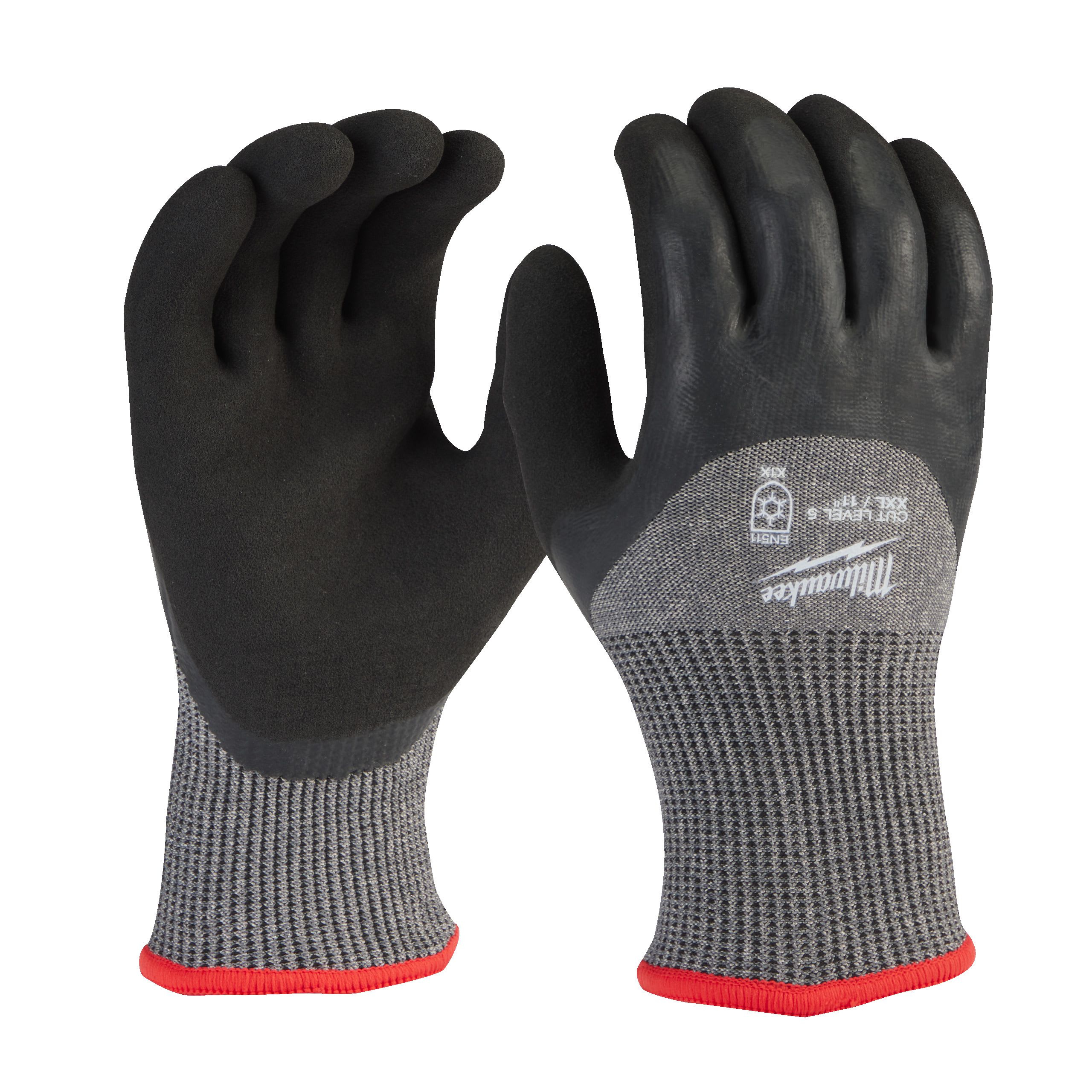 MILWAUKEE - Gants Hiver Anti-Coupure Double Enduction Latex - 4932479564