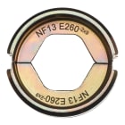 MILWAUKEE - MATRICE POUR SERTISSEUSE FORCE LOGIC (ELECTRICITE) NF13 E260-2x9 NF13 E260-2X9