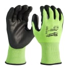 MILWAUKEE - GANTS ANTI-COUPURE HAUTE-VISIBILITÉ ENDUCTION PU