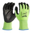 MILWAUKEE - GANTS ANTI-COUPURE HAUTE-VISIBILITÉ ENDUCTION PU