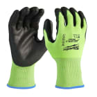 MILWAUKEE - GANTS ANTI-COUPURE HAUTE-VISIBILITÉ ENDUCTION PU