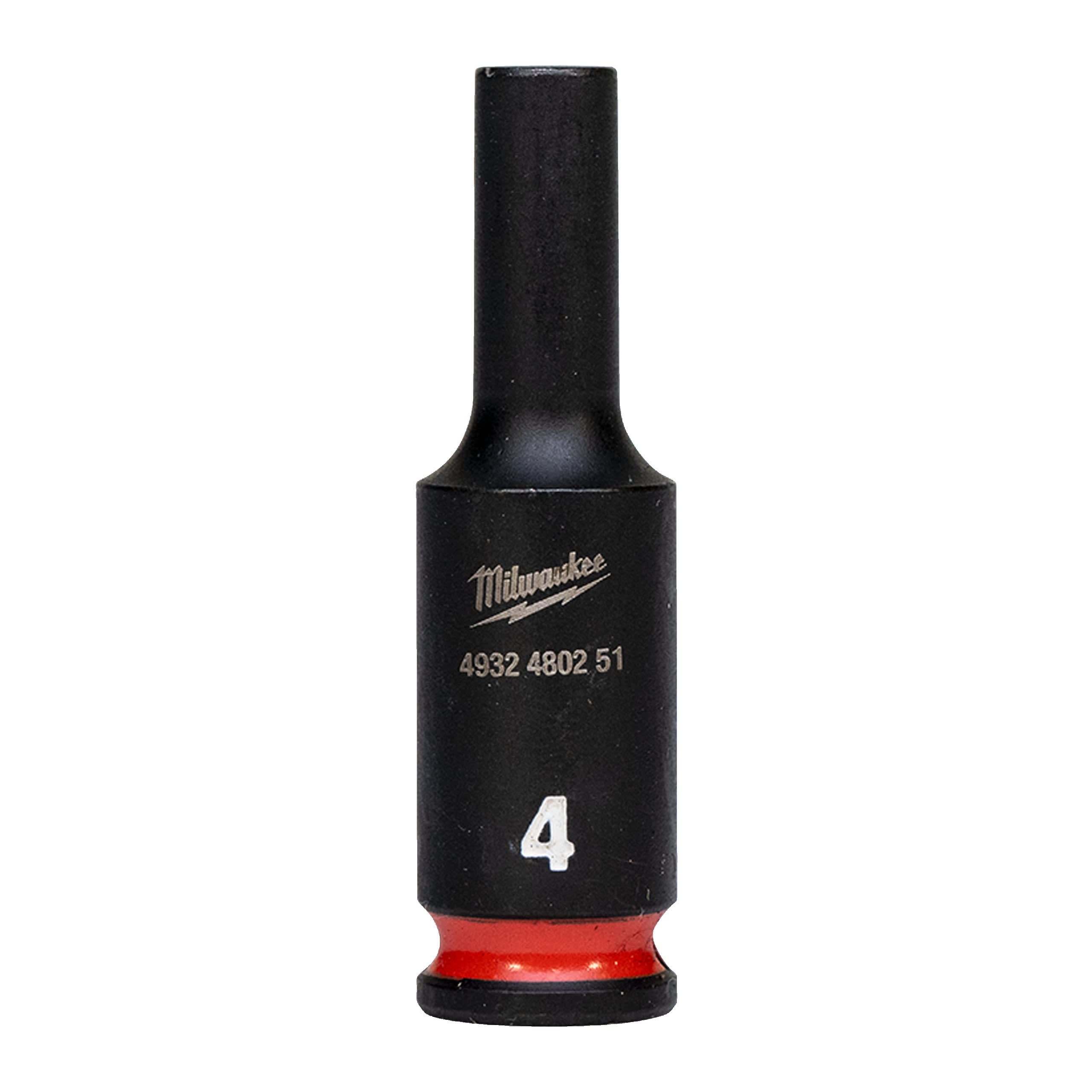 MILWAUKEE - DOUILLE SHOCKWAVE HEXAGONALE 1/4 LONGUE