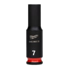 MILWAUKEE - DOUILLE SHOCKWAVE HEXAGONALE 1/4 LONGUE