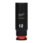 MILWAUKEE - DOUILLE SHOCKWAVE HEXAGONALE 1/4 LONGUE