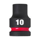 MILWAUKEE - DOUILLE SHOCKWAVE HEXAGONALE 1/2 COURTE