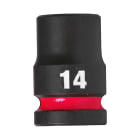 MILWAUKEE - DOUILLE SHOCKWAVE HEXAGONALE 1/2 COURTE