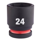 MILWAUKEE - DOUILLE SHOCKWAVE HEXAGONALE 1/2 COURTE