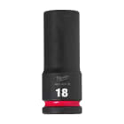 MILWAUKEE - DOUILLE SHOCKWAVE HEXAGONALE 1/2 LONGUE