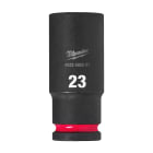 MILWAUKEE - DOUILLE SHOCKWAVE HEXAGONALE 1/2 LONGUE
