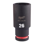 MILWAUKEE - DOUILLE SHOCKWAVE HEXAGONALE 1/2 LONGUE