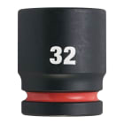 MILWAUKEE - DOUILLE SHOCKWAVE HEXAGONALE 3/4 COURTE
