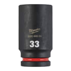 MILWAUKEE - DOUILLE SHOCKWAVE HEXAGONALE 3/4 LONGUE