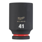 MILWAUKEE - DOUILLE SHOCKWAVE HEXAGONALE 3/4 LONGUE