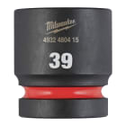 MILWAUKEE - DOUILLE SHOCKWAVE HEXAGONALE 1" COURTE