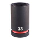 MILWAUKEE - DOUILLE SHOCKWAVE HEXAGONALE 1" LONGUE