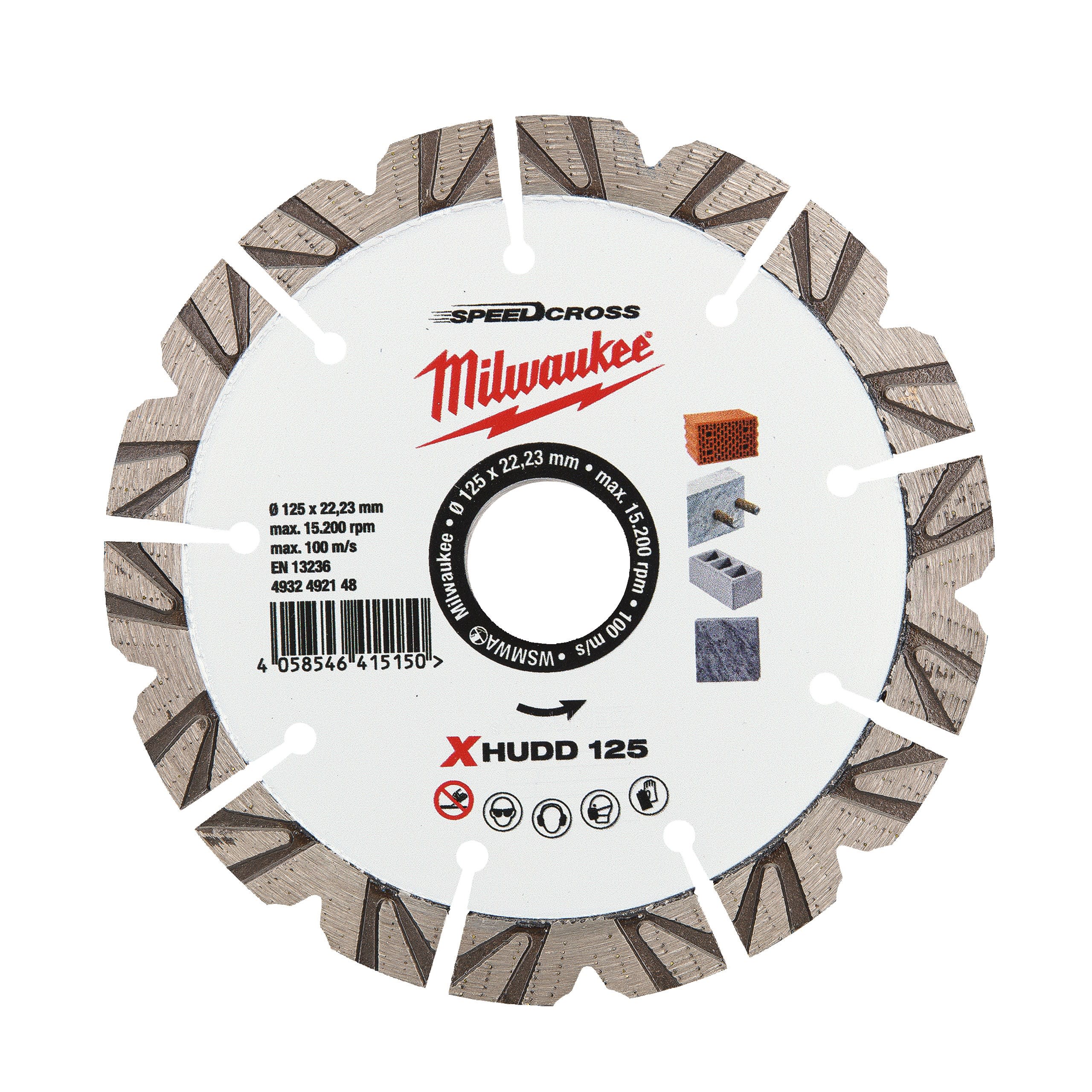 MILWAUKEE - DISQUES DIAMANT